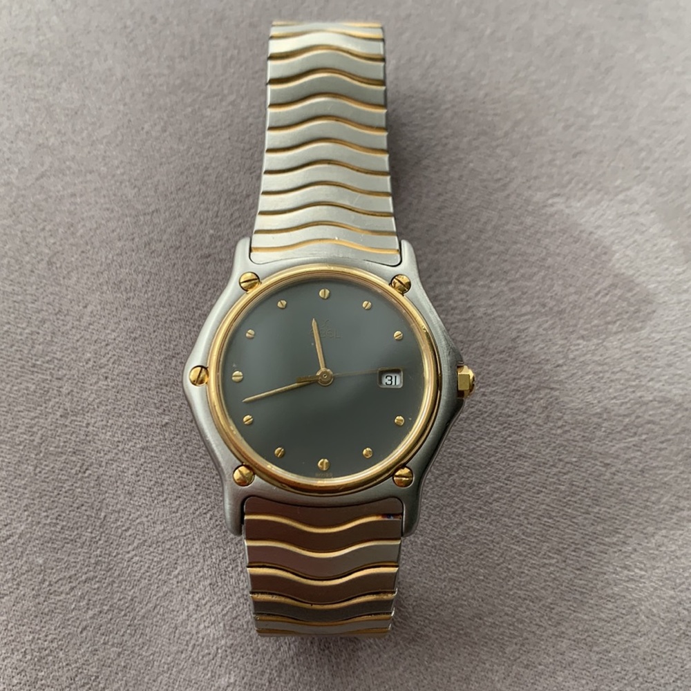 Ebel Wave Quartz Classic 18K/Steel Watch